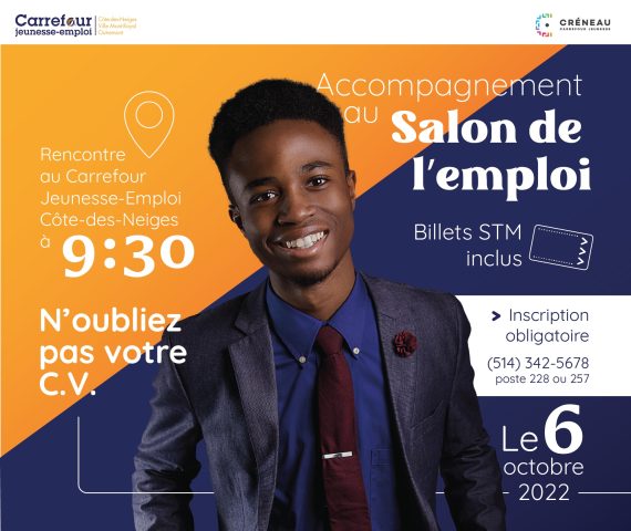 Accompagnement au Salon de l’emploi et de la formation continue | Jeudi 6 octobre