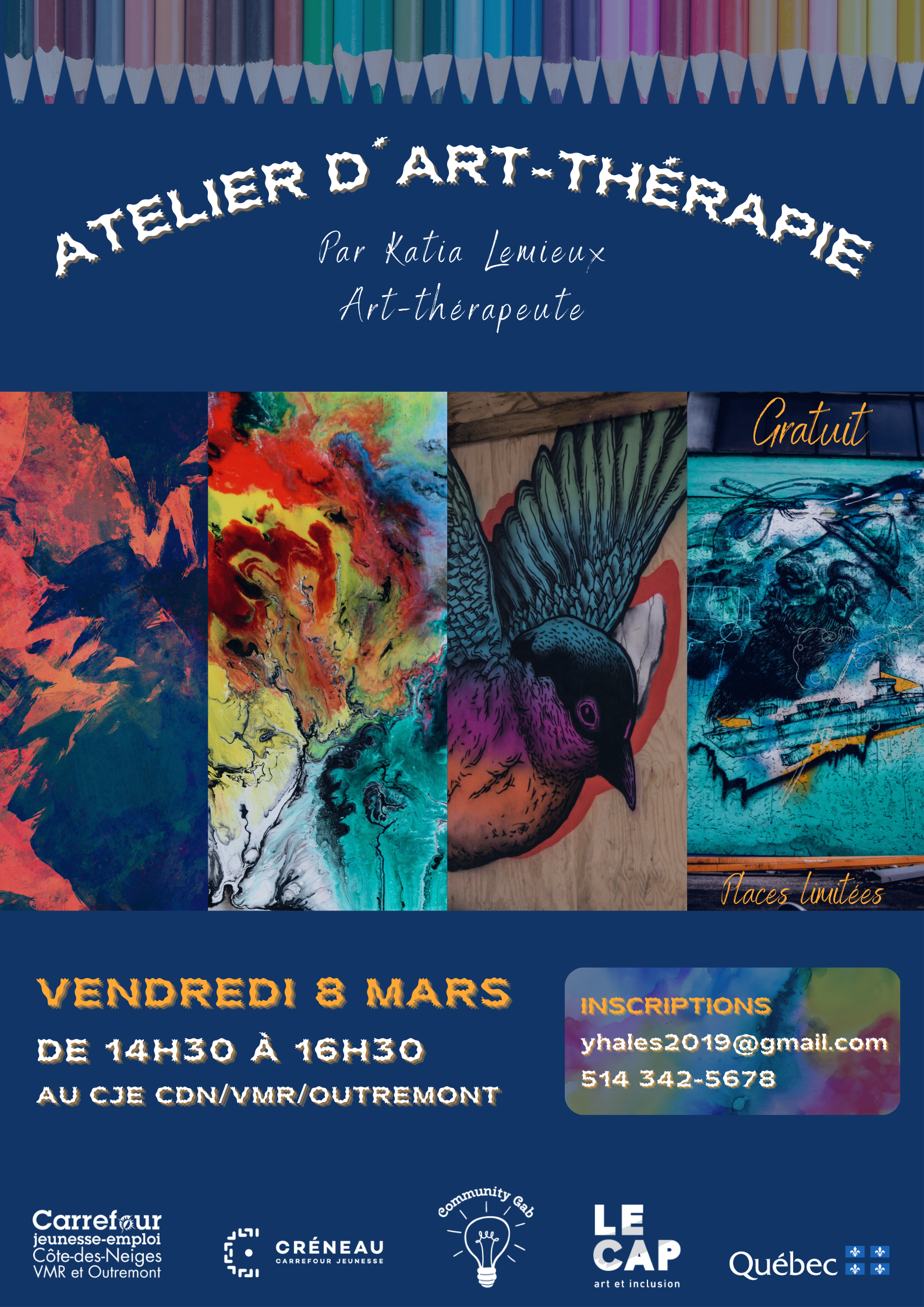 Atelier d’art thérapie – Ven 8 mars (1)