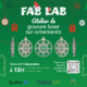 Atelier de Fab-Lab spécial Noel mercredi 4 décembre 2024