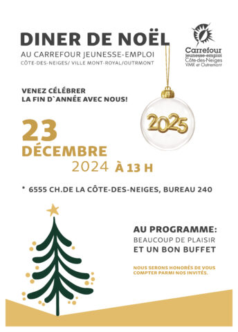 Diner de Noel au CJECDN