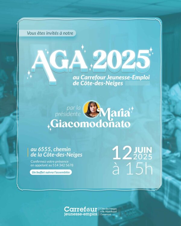 Assemblée générale annuelle 2025 12 juin 2025 – 15h