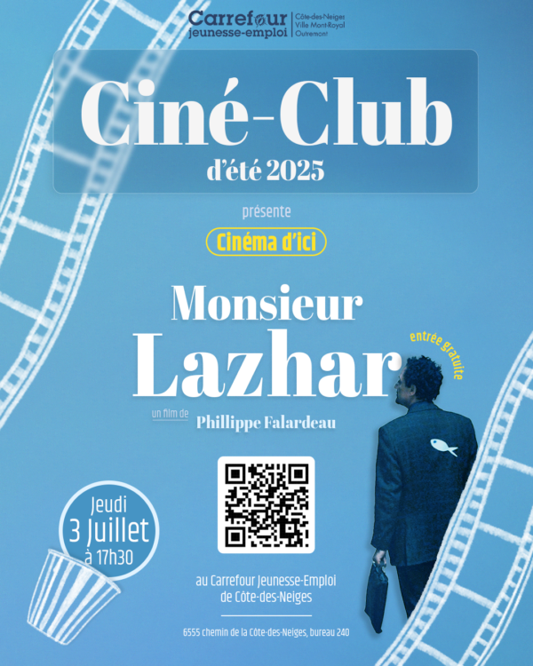 Cine-Club d’Été 3 juillet 17h30