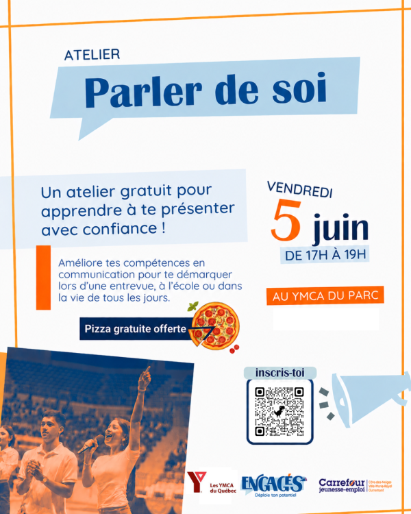 Atelier – parler de soi – vendredi 5 juin 2026 – 17h à 19h